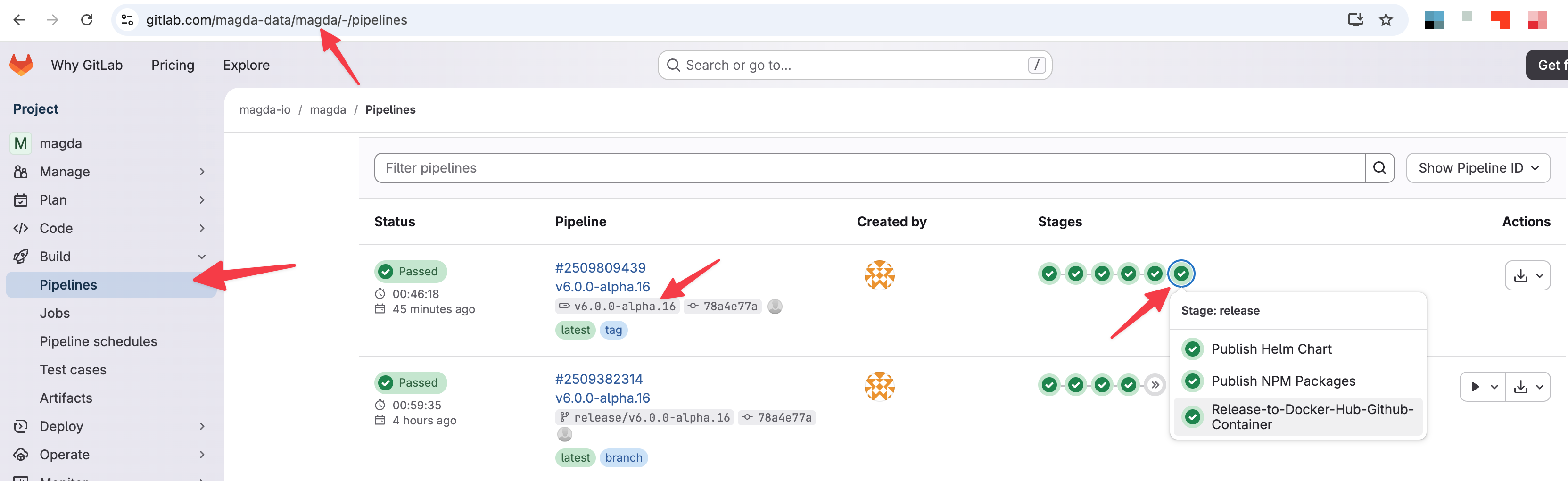gitlab pipeline